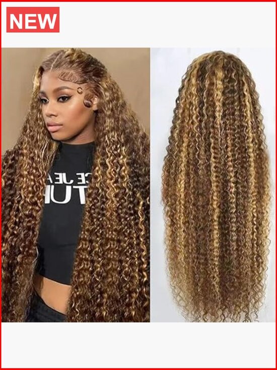 13x6 Deep Wave Lace Front Wig Human Hair 200 Density Glueless Full Head main image 4